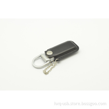 2014 USB Flash Drive with Leather Material